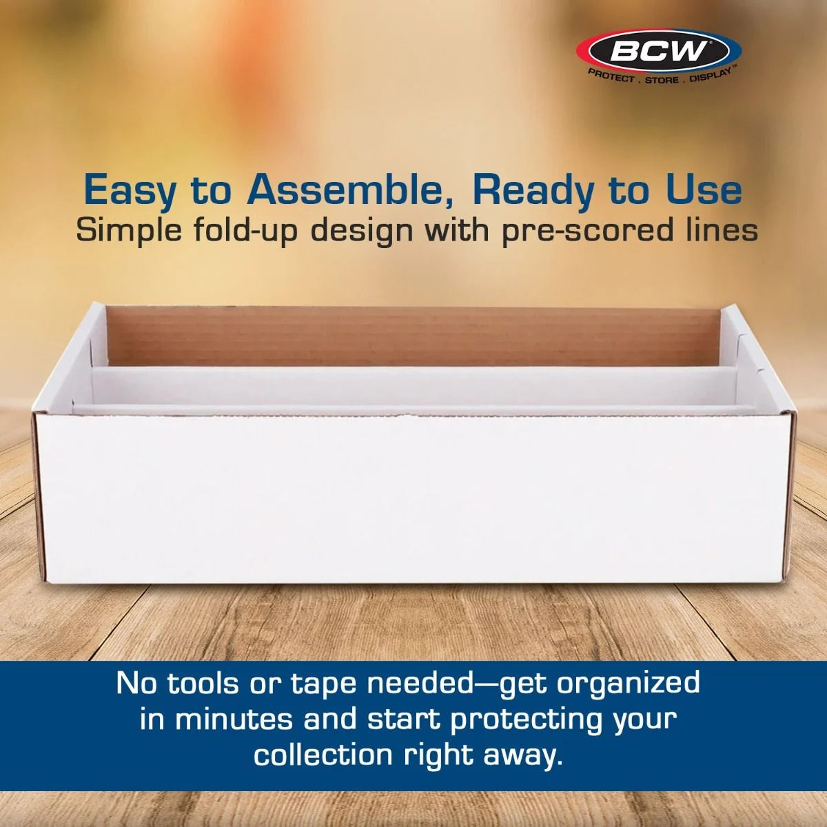 BCW Super Shoe Storage Box w/ Lid