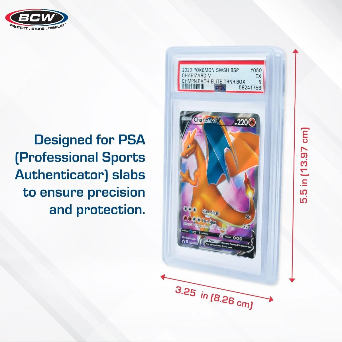 BCW PSA Clear Slab Bumper (6 pack)