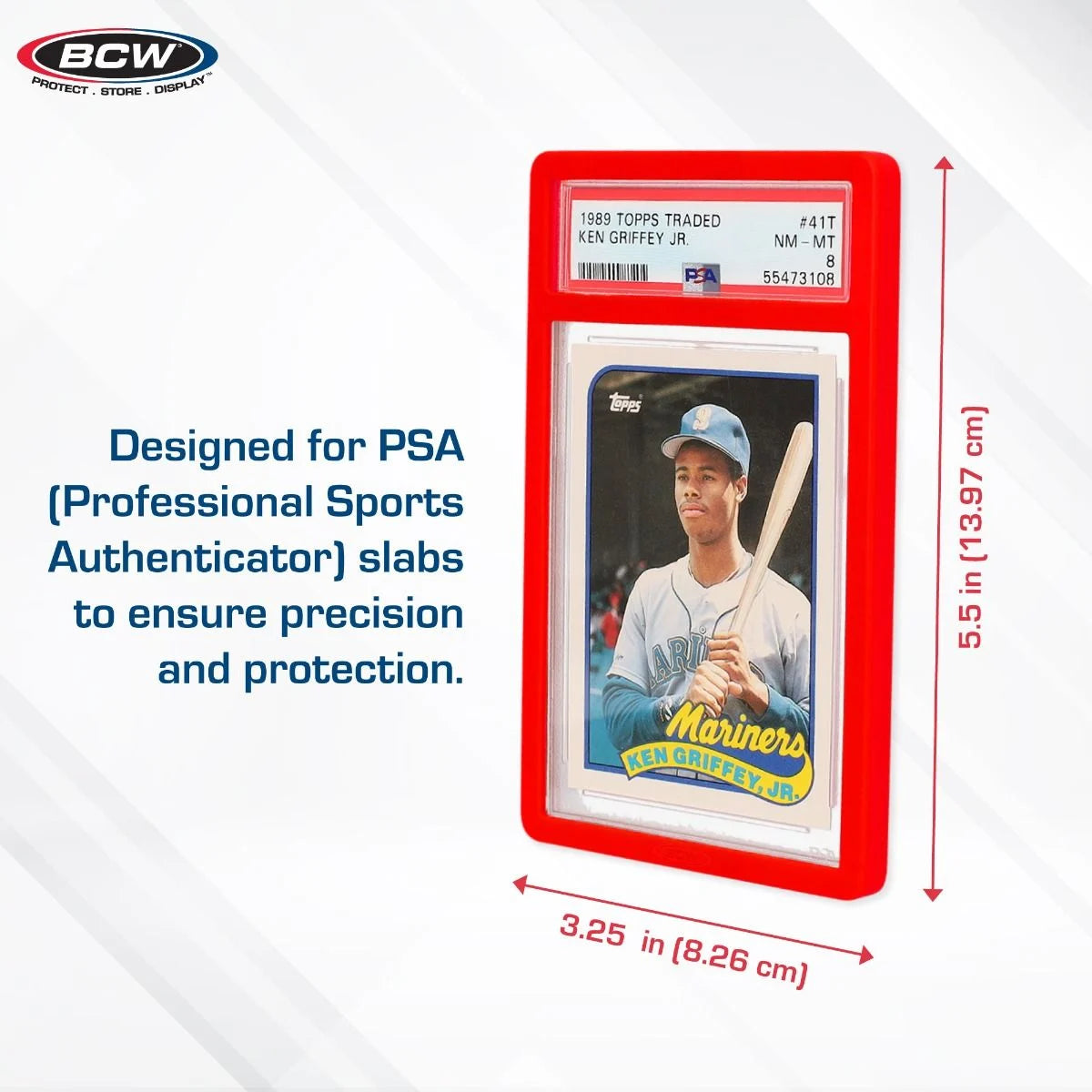 BCW PSA Red Slab Bumper (6 pack)