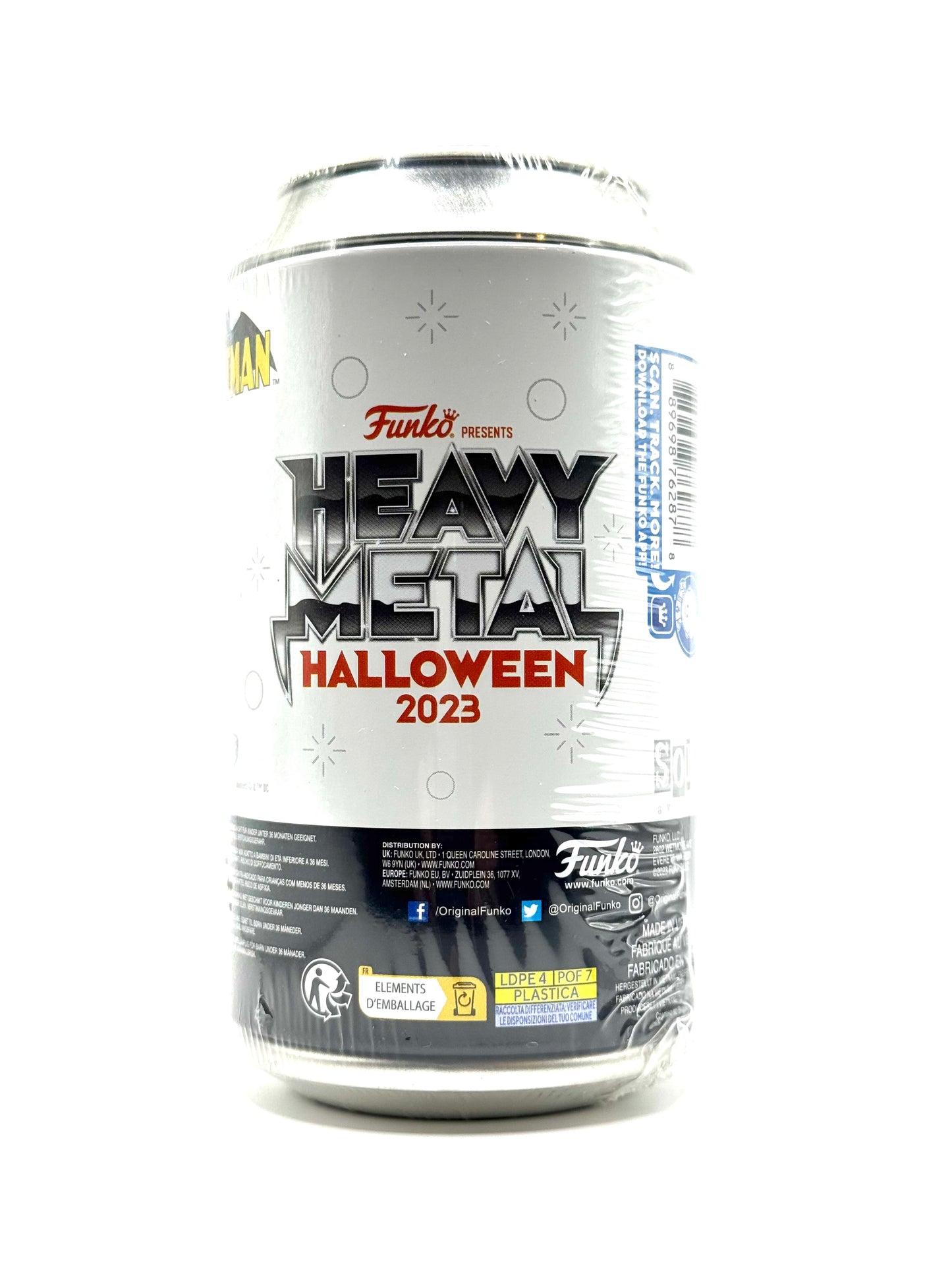 Funko SODA Freddy as Batman Heavy Metal Halloween '23 LE 5000 pcs
