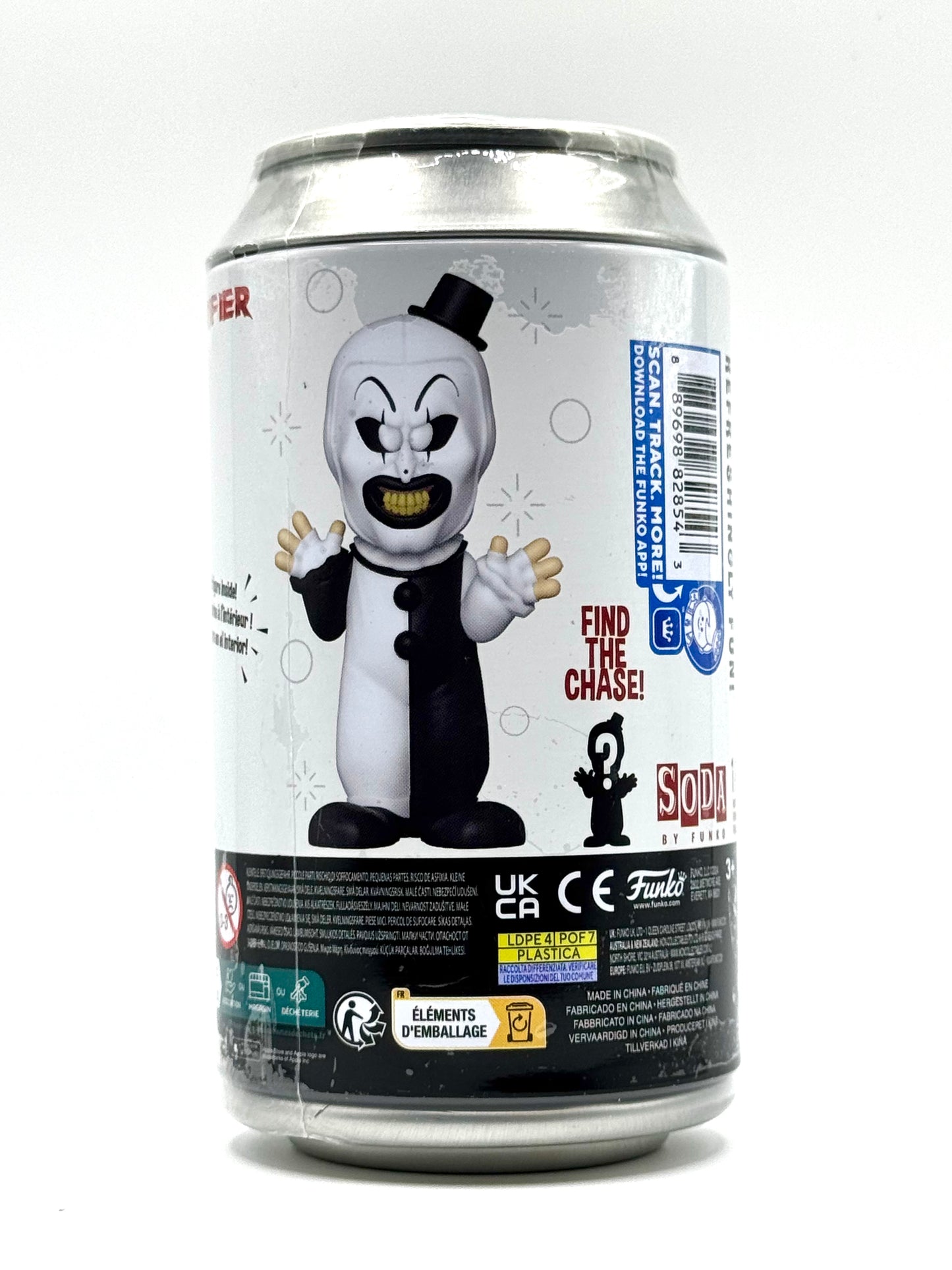 Funko SODA Terrifier Art The Clown Hot Topic Scare Fair LE 12500pcs