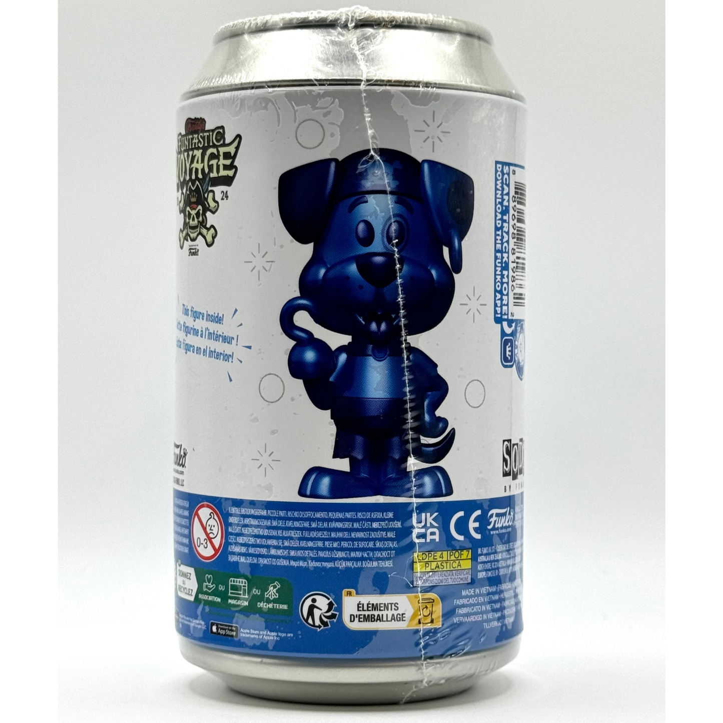 Funko SODA Blue Metallic Pirate Proto Fundays LE 700pcs