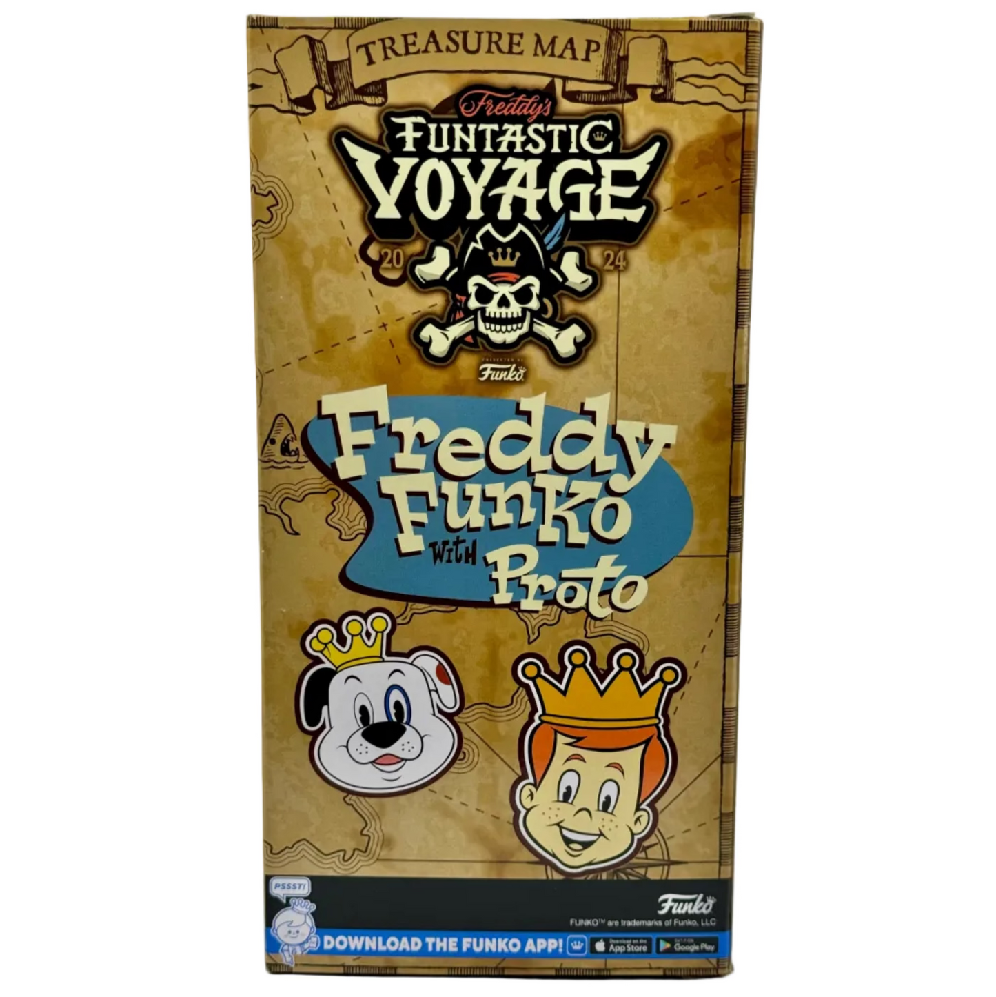 Funko Wacky Wobbler Metallic Freddy w/ Proto Funtastic LE 3400pcs