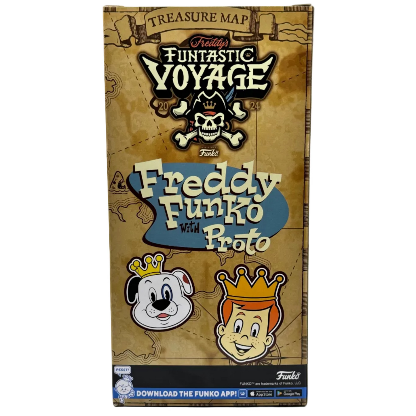Funko Wacky Wobbler Freddy with Proto Funtastic Voyage LE