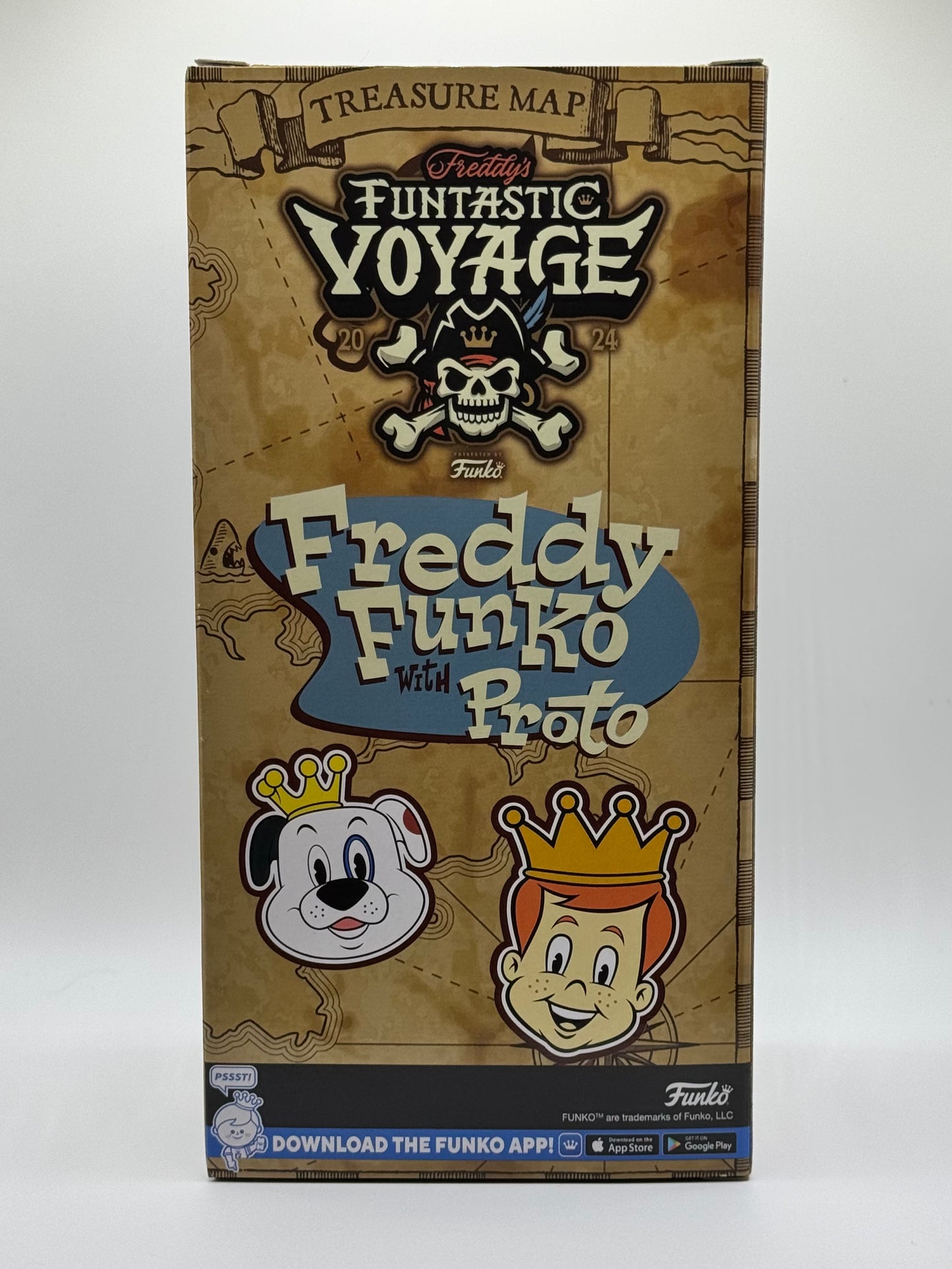 Funko Wacky Wobbler Freddy with Proto Funtastic Voyage LE