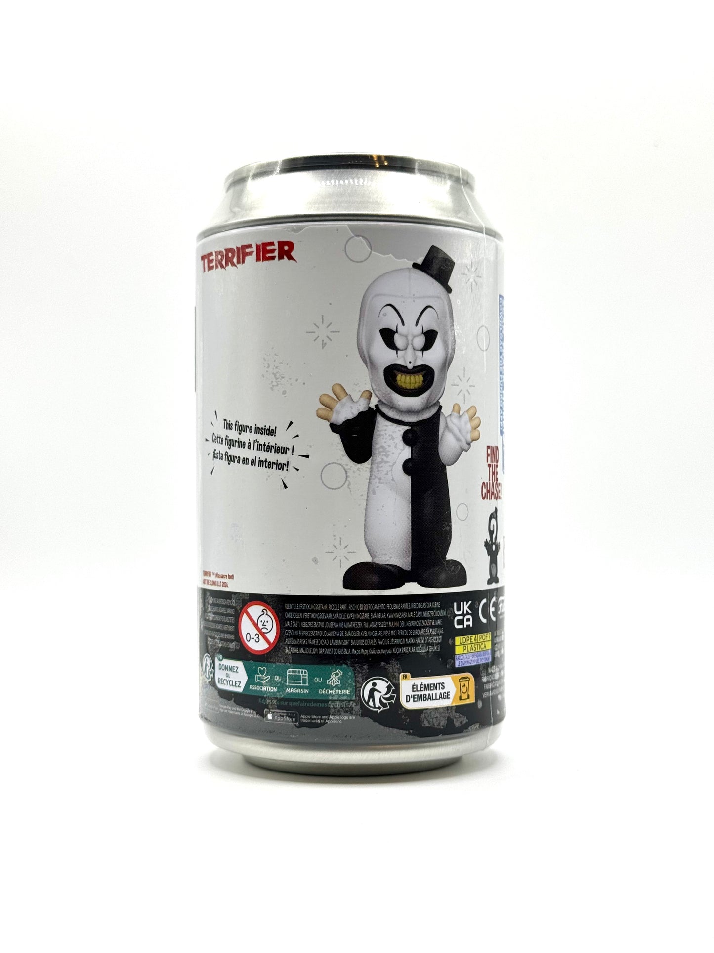 Funko SODA Terrifier Art The Clown Hot Topic Scare Fair LE 12500pcs