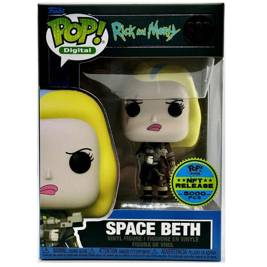 Funko POP! Rick & Morty Space Beth Digital LE *WYSIWYG*