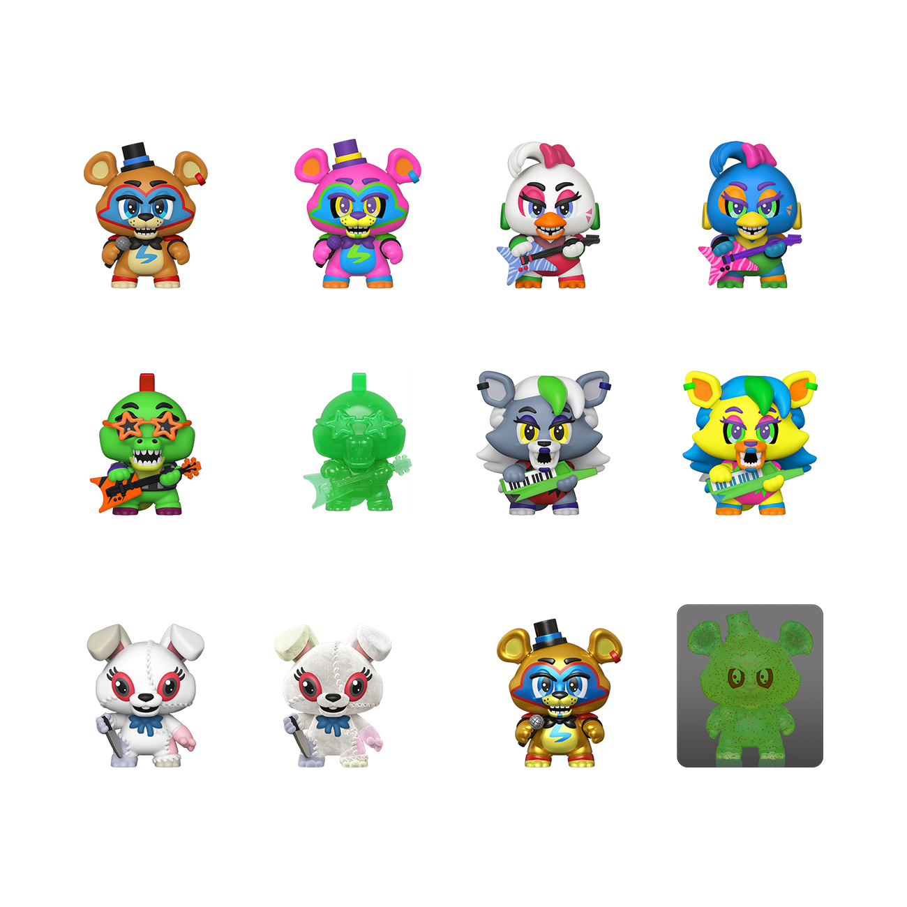 Five Nights at Freddy's Security Breach Mystery Mini Figures Blind Box