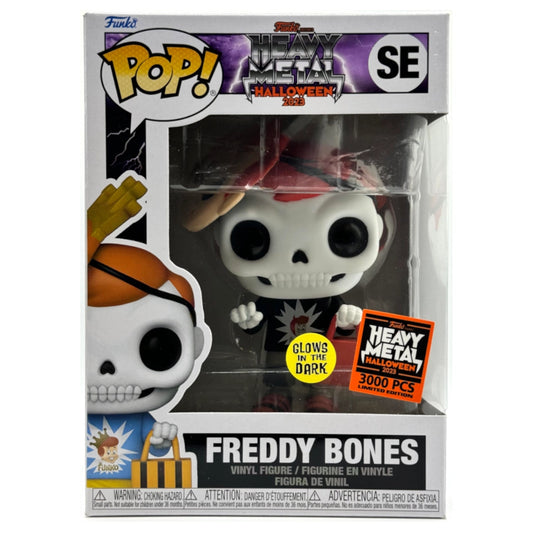 Funko POP! Freddy Bones Glow in the Dark Heavy Metal SE 3000pcs