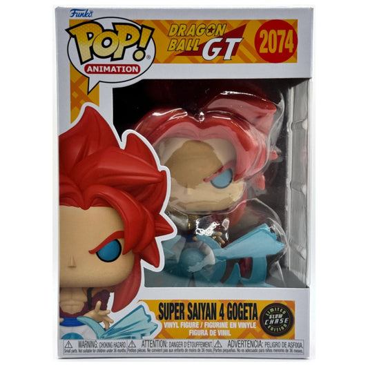 Funko POP! Dragon Ball Super Saiyan 4 Gogeta GLOW CHASE LE #2074