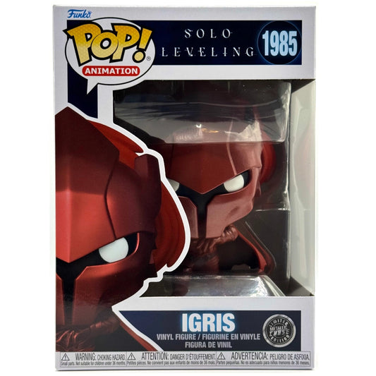 Funko POP! Solo Leveling Igris Metallic CHASE LE #1985