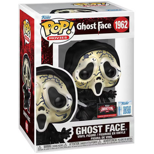 Funko Pop! Ghost Face vinyl figure packaging on a white background