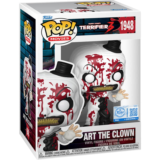 Funko POP! Terrifier Bloody Art the Clown EE Exclusive #1948