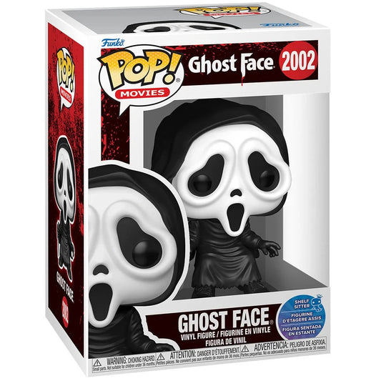Funko Pop! Ghost Face vinyl figure packaging on a white background