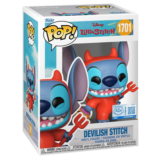 Funko POP! Disney Lilo & Stitch Devilish Stich EE Exclusive #1701