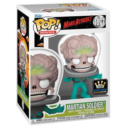 Funko POP! Mars Attacks Martian Soldier Specialty Exclusive #1877