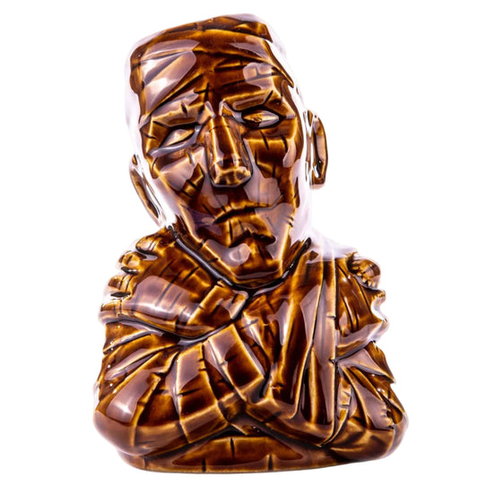 MONDO The Mummy Hand-Made Tiki Mug Brown Variant