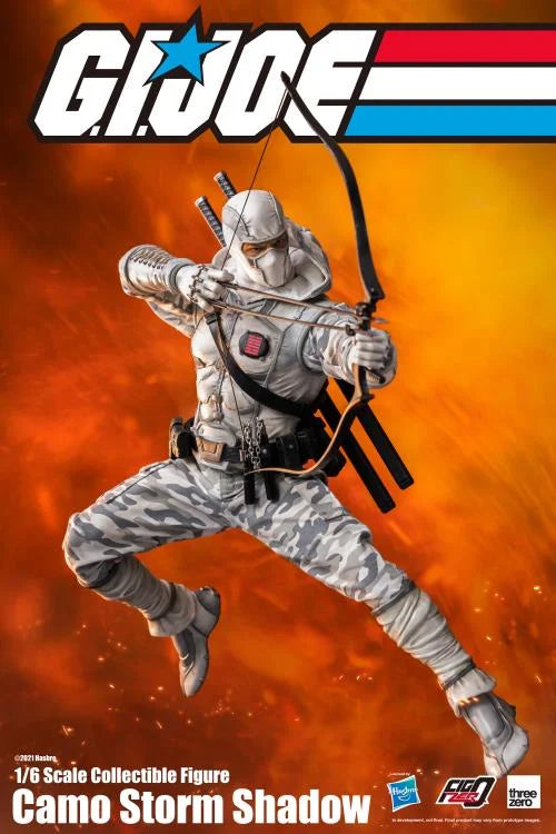 ThreeZero G.I. Joe Camo Storm Shadow 1:6 PX Exclusive Action Figure