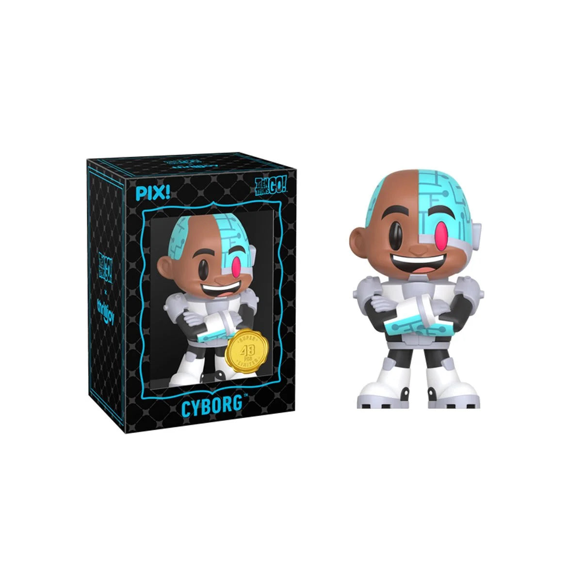 Thrilljoy PIX! Teen Titans Go! Beast Boy Vinyl Figure