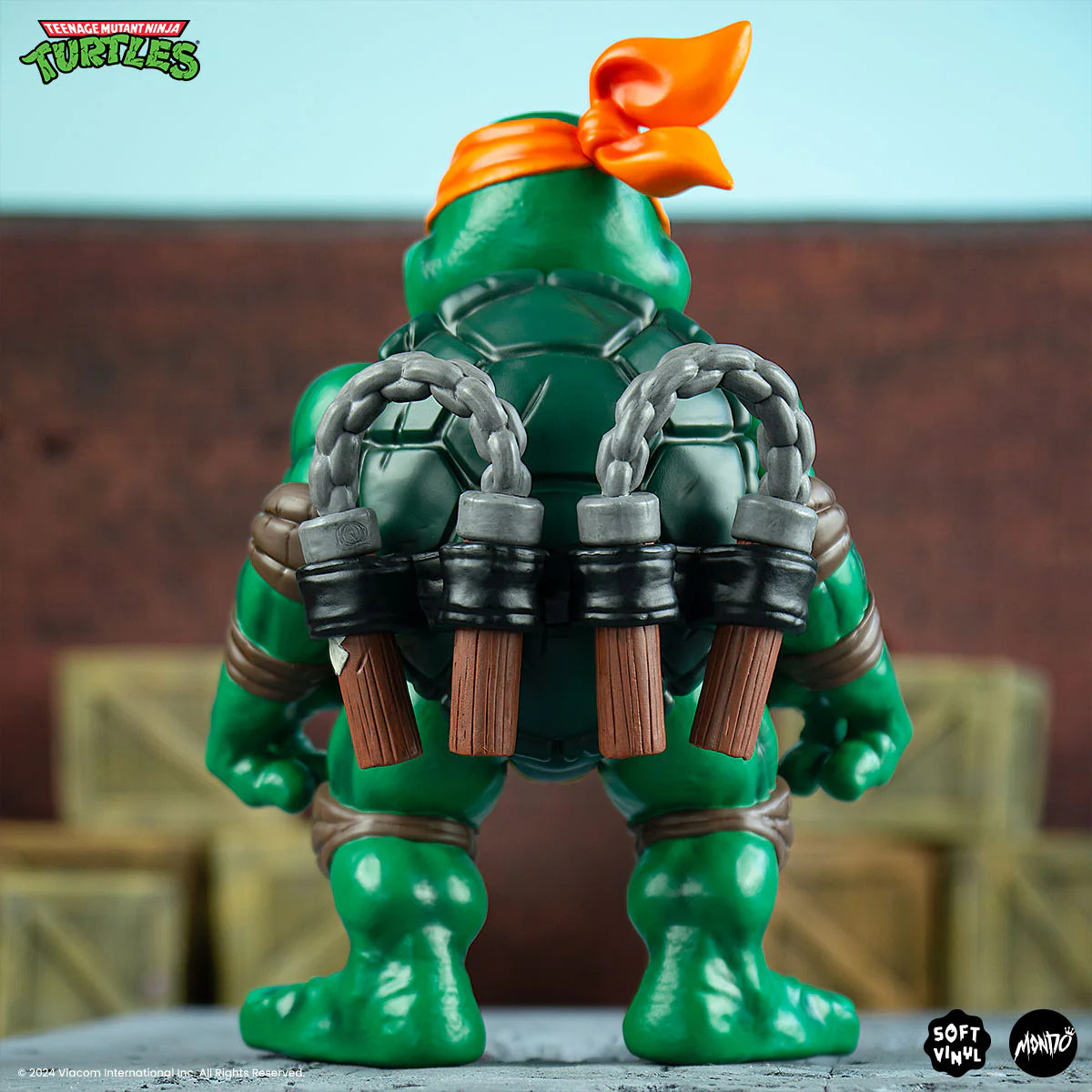 MONDO TMNT Michelangelo 8" Vinyl Action Figure