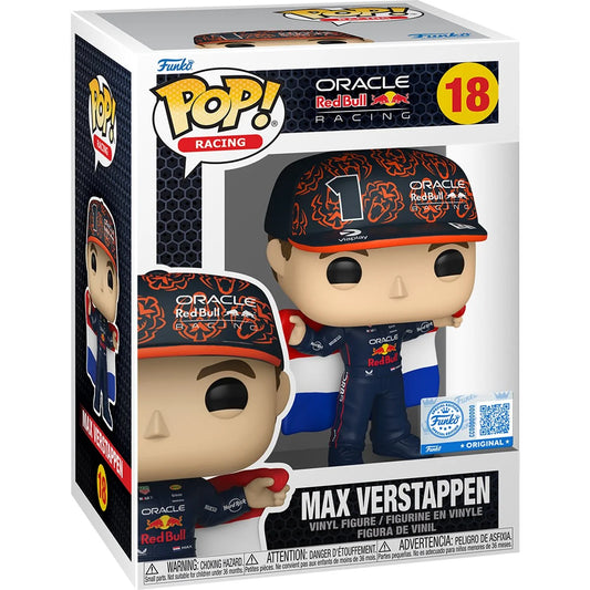 *PRE-ORDER* Funko POP! Max Verstappen Red Bull Racing F1 #18