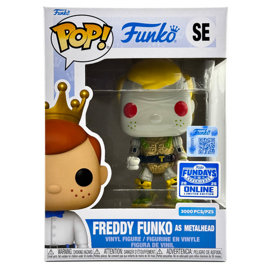Funko POP! TMNT Freddy as Metalhead Fundays SE LE 3000pcs