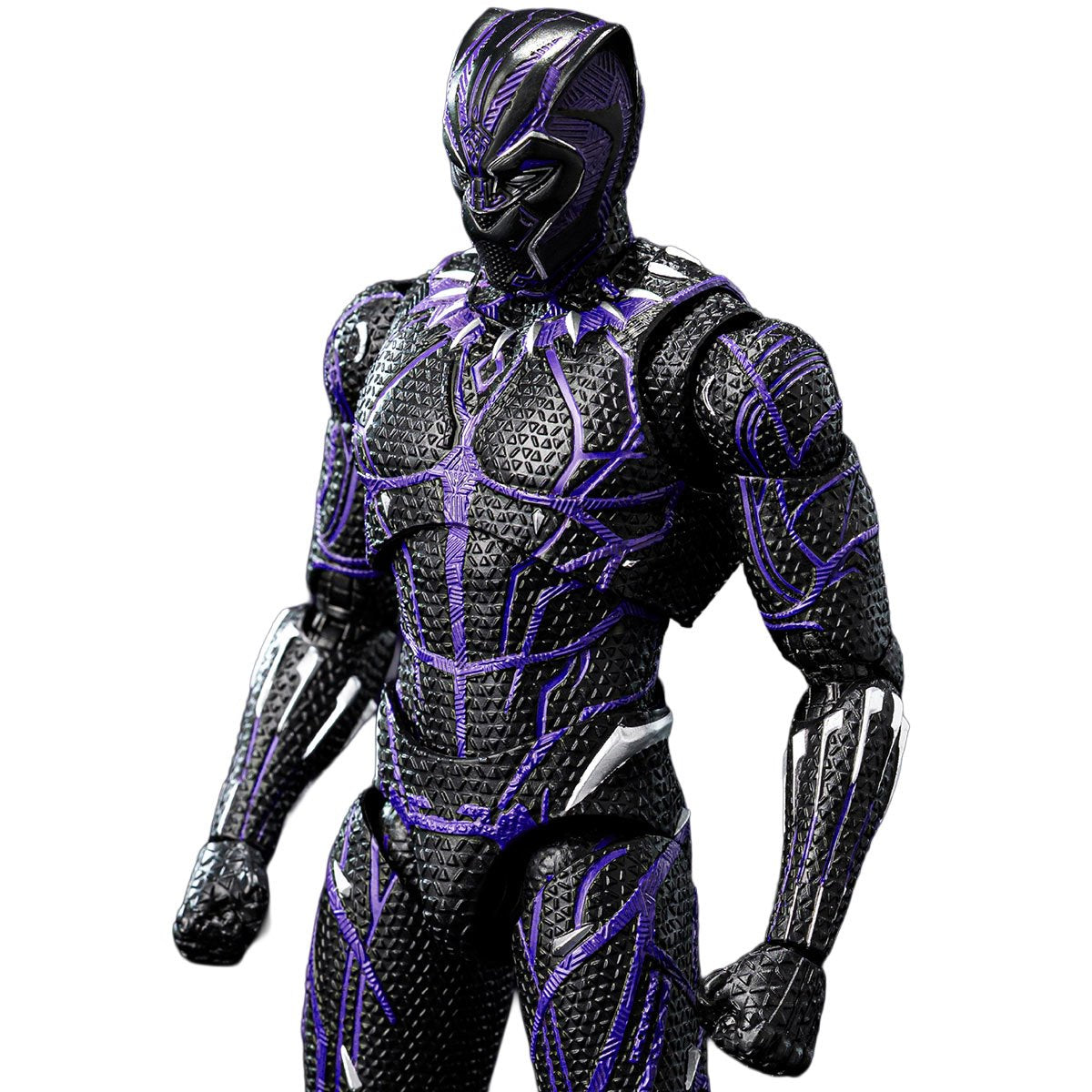Threezero Infinity Black Panther Kinetic Energy Charged DLX Action Figure