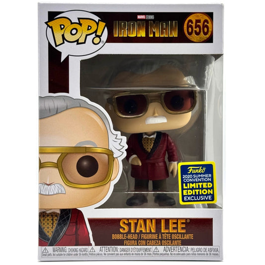 Funko POP! Marvel Stan Lee Iron Man Cameo Convention Exclusive #656