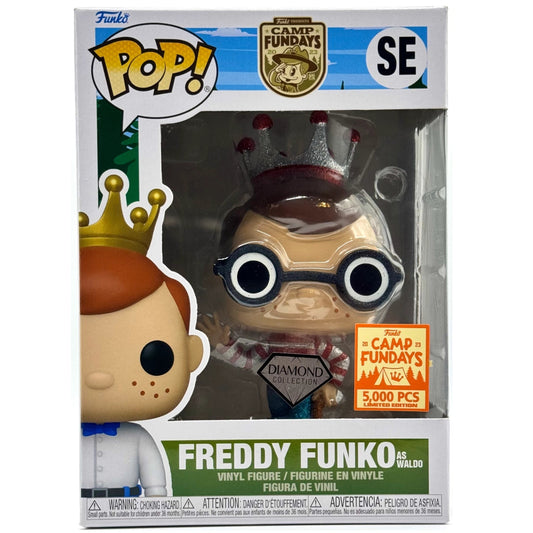 Funko POP! Freddy as Waldo Camp Fundays DIAMOND LE 5000 pcs SE