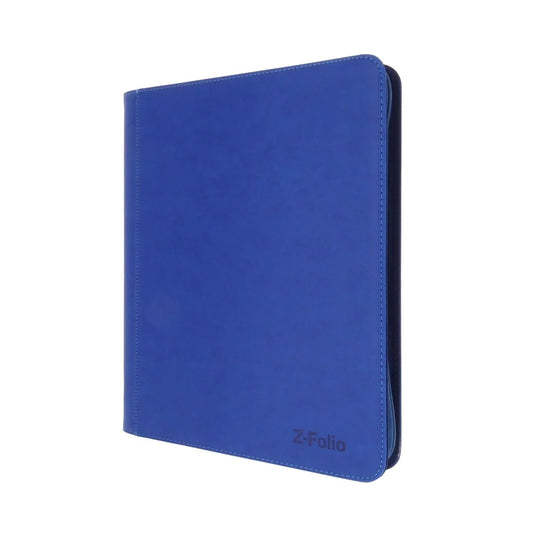 Z-Folio 9-Pocket LX Trading Card Album for Toploaders (Blue)