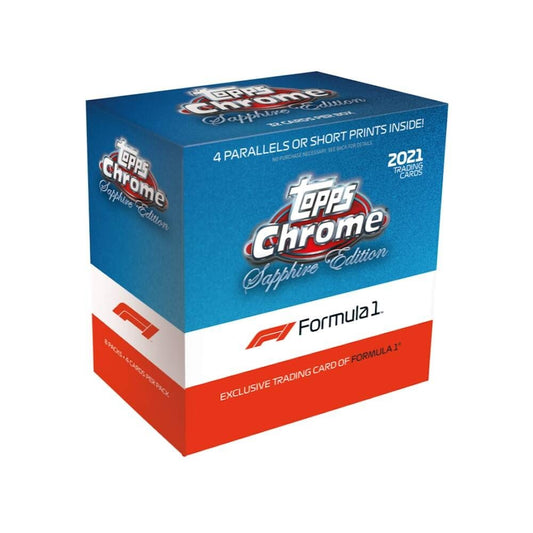 2021 Topps Chrome Sapphire Formula 1 Hobby Box