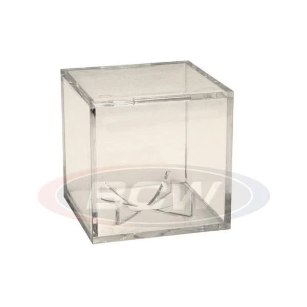 BCW Baseball Display Cube w/ Pedestal (25 Year+ UV)