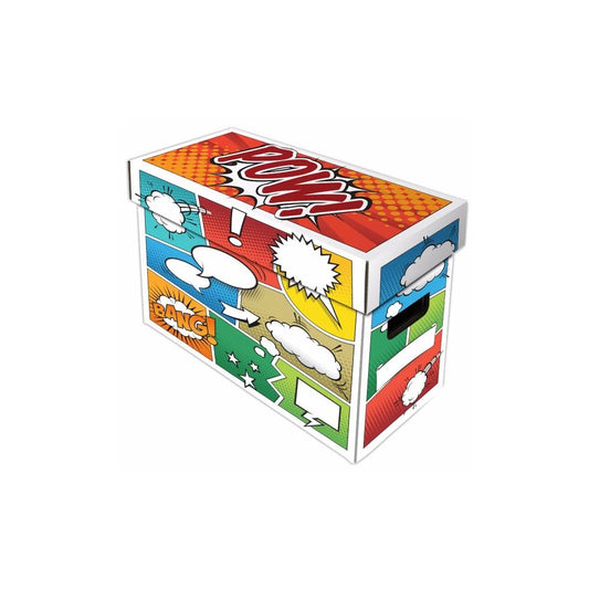 BCW Short Comic Storage Box (POW! Art)