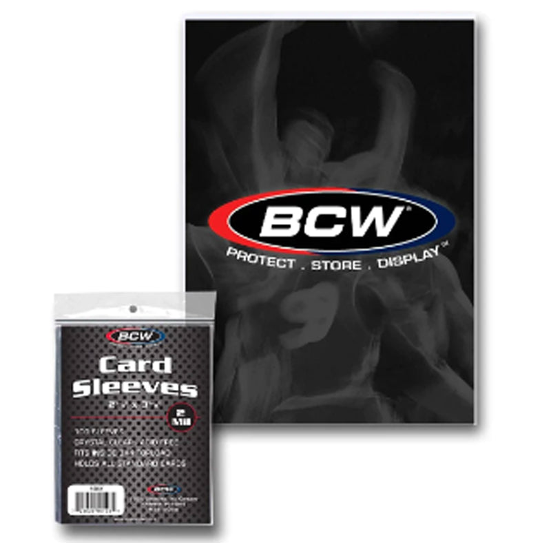 BCW Standard Card Sleeves 100-Pack Countdown Collectibles BCW Standard Card Sleeves 100-Pack Countdown Collectibles