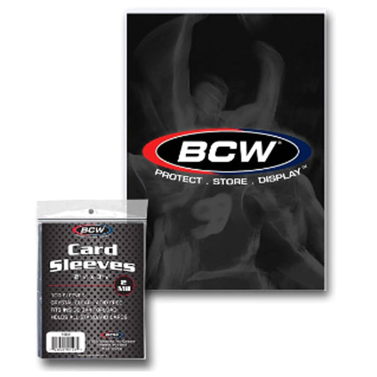 BCW Standard Card Sleeves 100-Pack