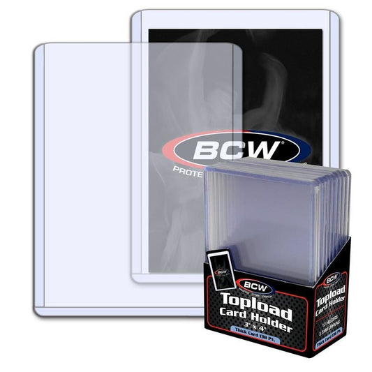 BCW 138pt Thick Toploader 10-Pack