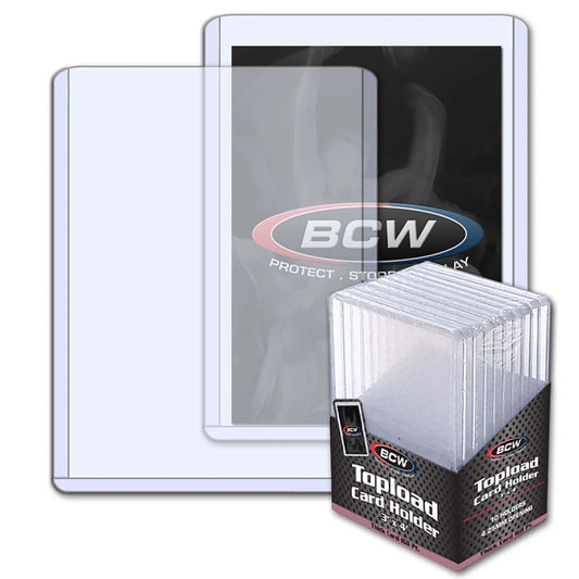 BCW 168pt Thick Toploader 10-Pack
