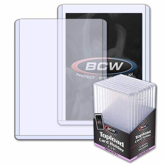 BCW 197pt Thick Toploader 10-Pack