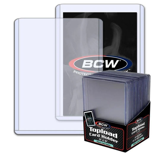 BCW 79pt Thick Toploader 25-Pack