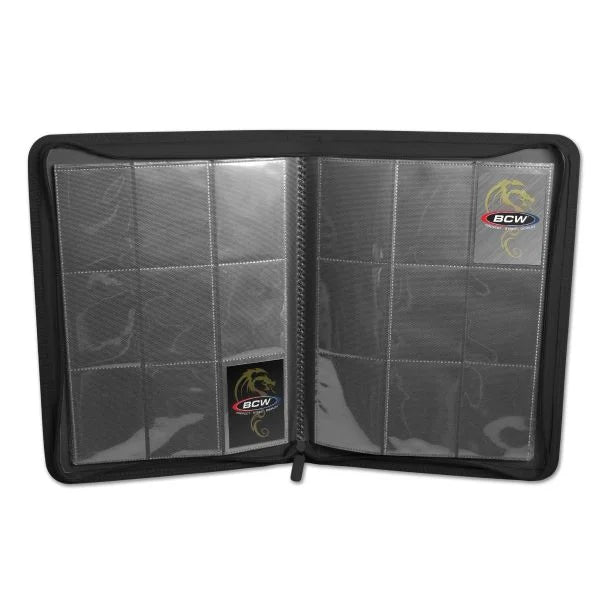 Z-Folio 9-Pocket LX Trading Card Album (Black)