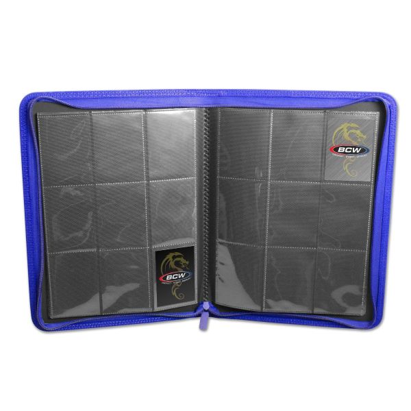 Z-Folio 9-Pocket LX Trading Card Album (Blue)