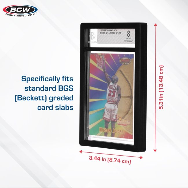 BCW BGS Black Slab Bumper (6 pack)