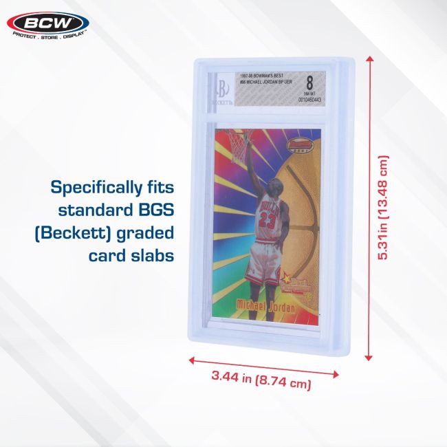 BCW BGS Clear Slab Bumper (6 pack)