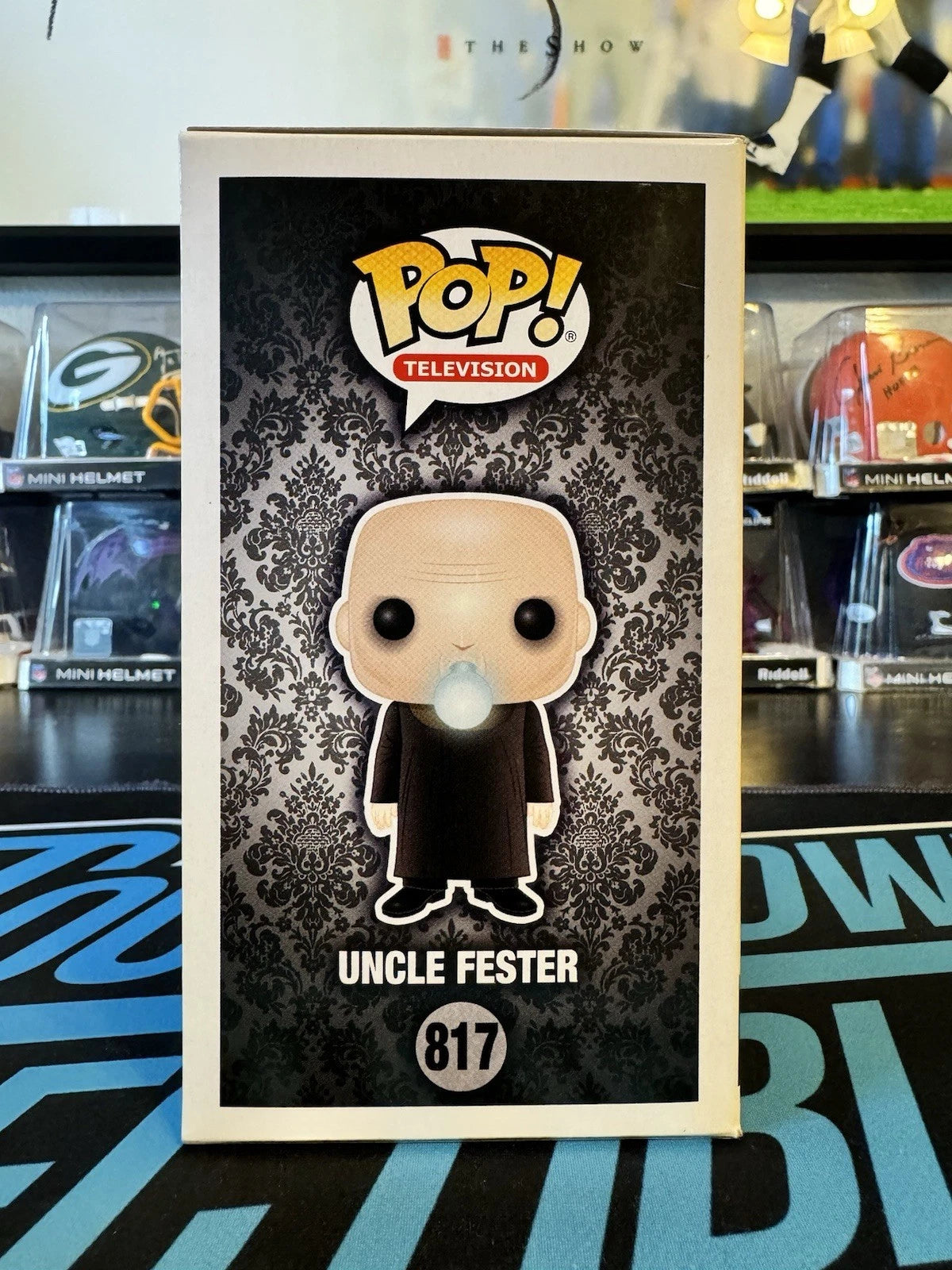 Funko POP! Uncle Fester #817 Signed by Christopher Lloyd JSA Cert
