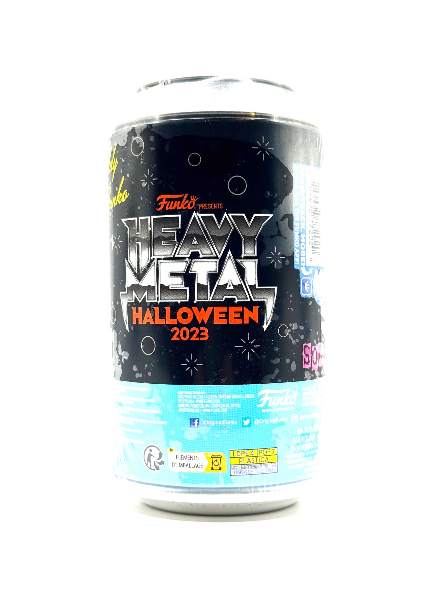 Funko SODA Freddy Blacklight Spirit Heavy Metal Halloween LE 3000 pcs
