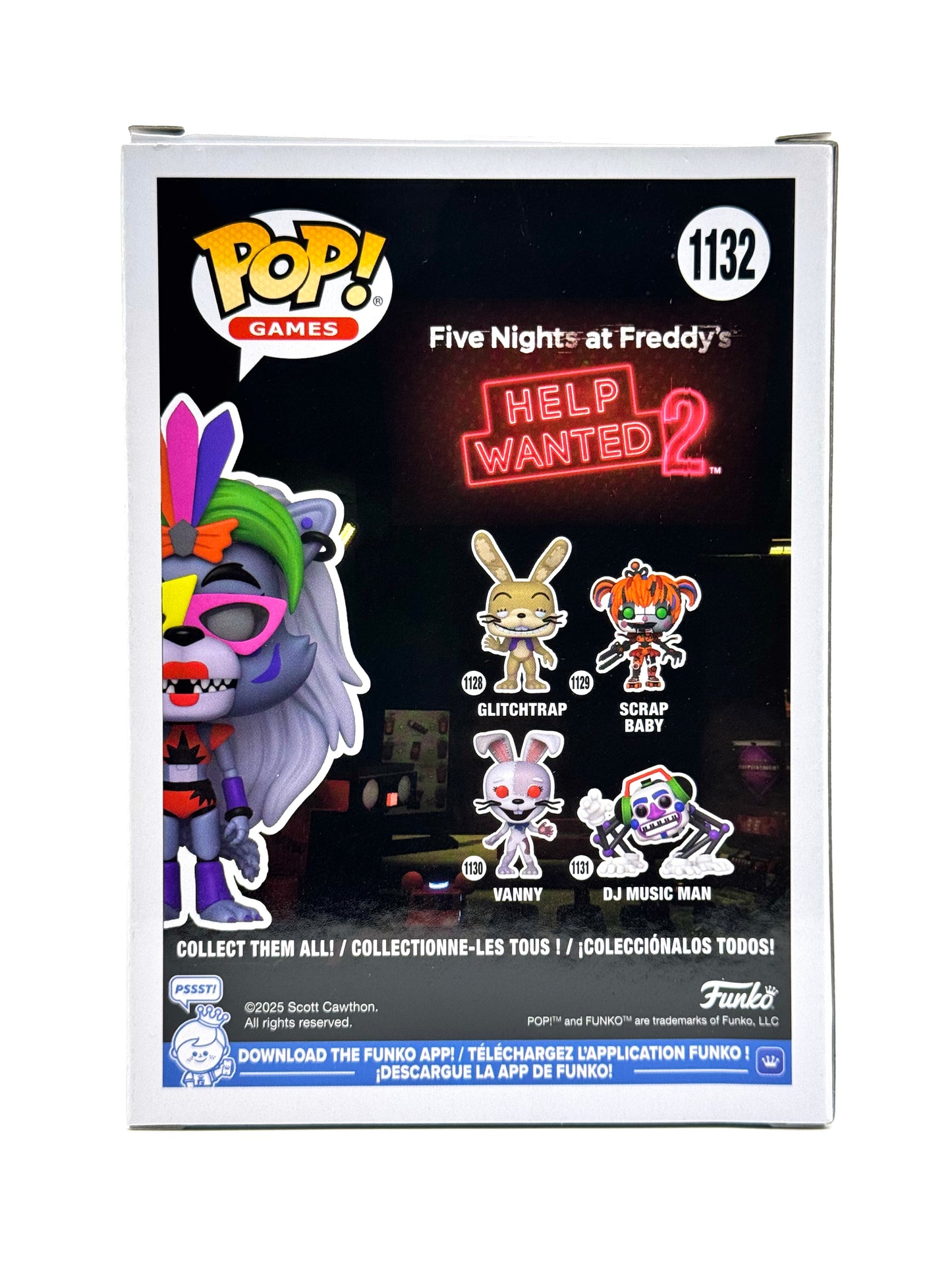 Funko POP! FNAF 2 Help Wanted Roxy CHASE LE  #1132