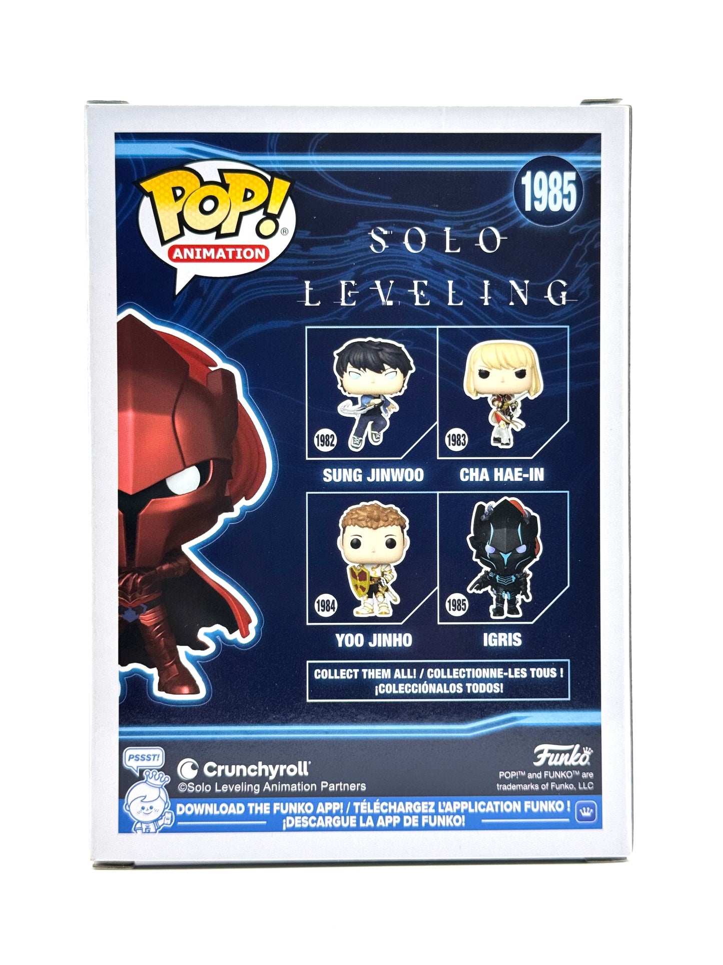 Funko POP! Solo Leveling Igris Metallic CHASE LE #1985