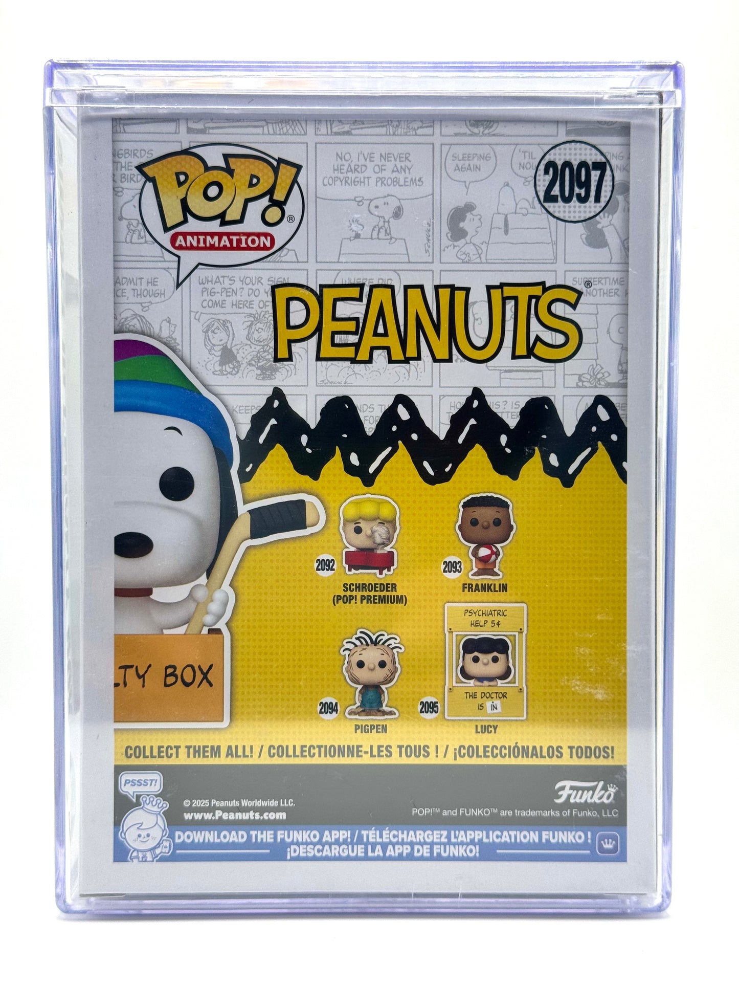 Funko POP! Peanuts Snoopy in Penalty Box Ultra LE 5000 #2097