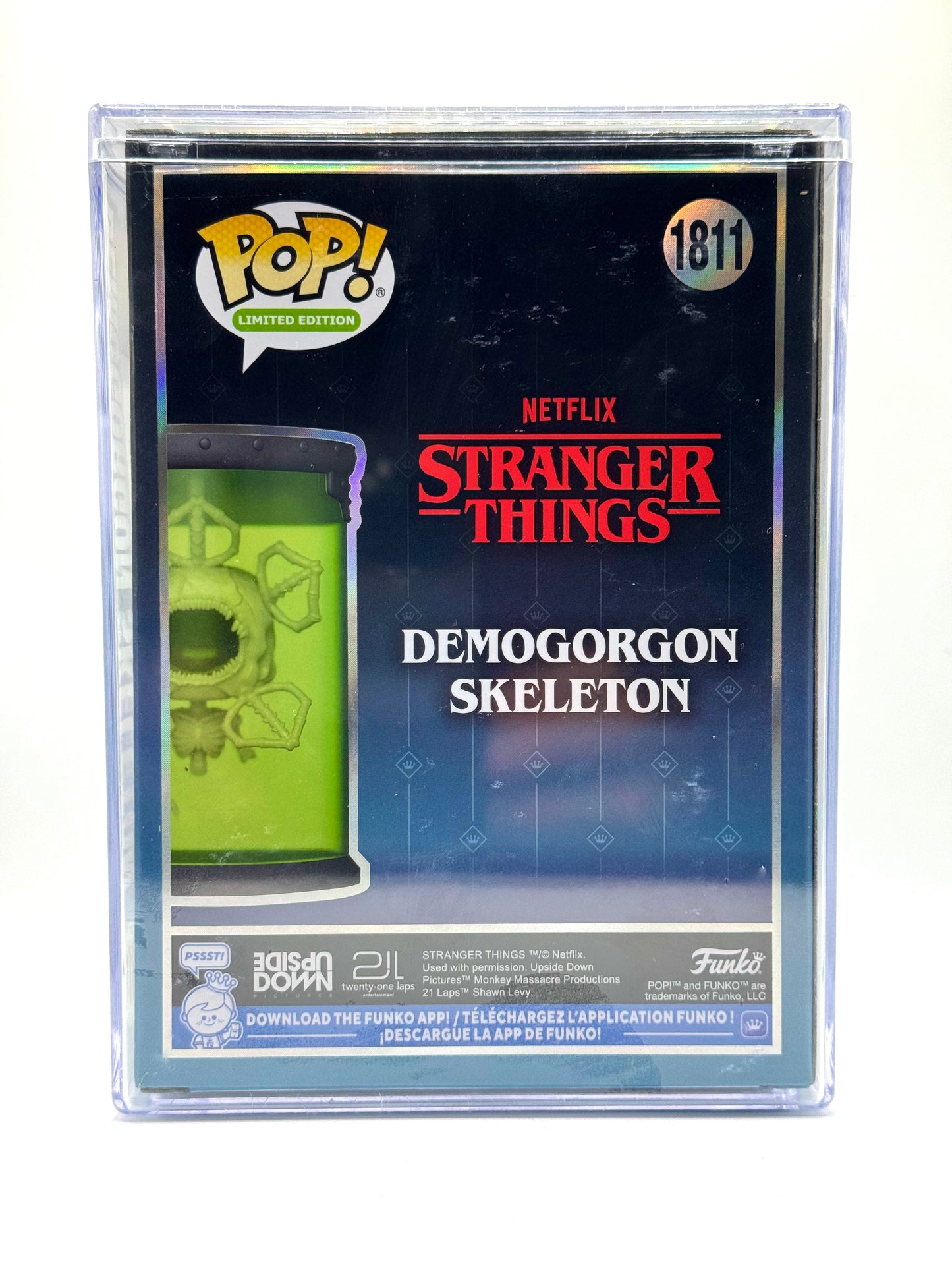 Funko POP! Stranger Things Demogorgon Skeleton LE 5000 #1811