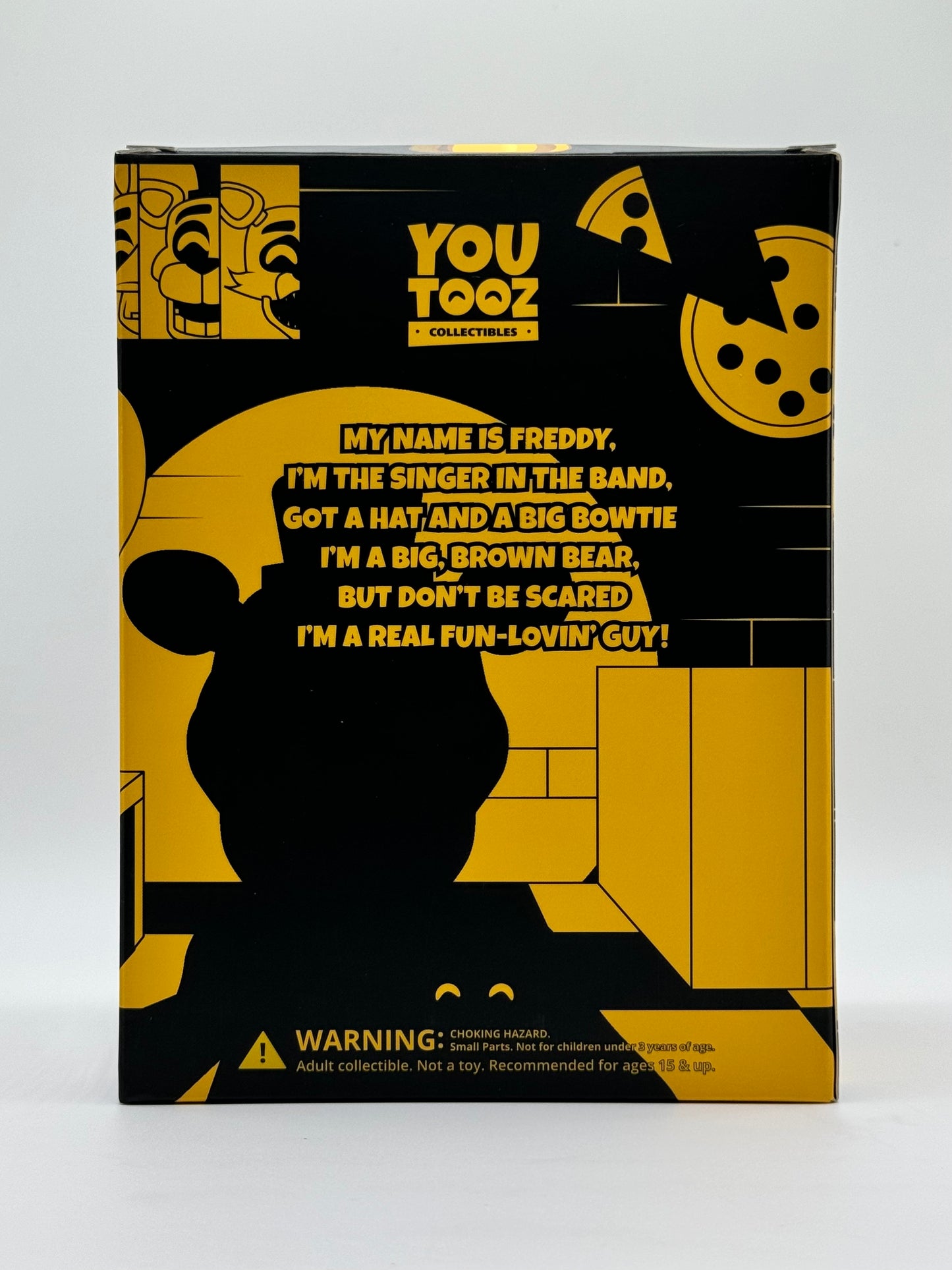 YOUTOOZ FNAF Gold Chrome Freddy Fazbear #13 *WYSIWYG*